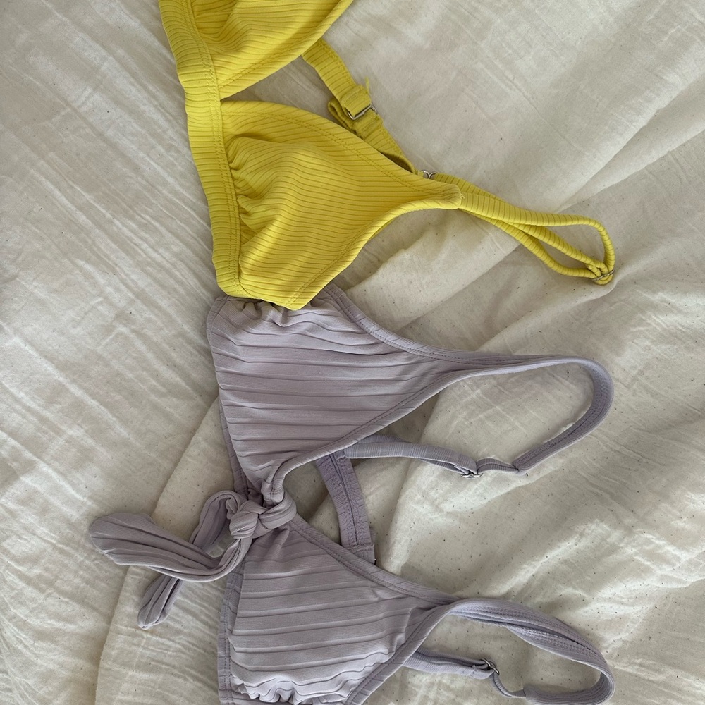 Target Yellow Bikini Top